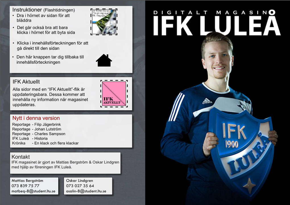 Kontakt IFK Aktuellt Nytt I Denna Version