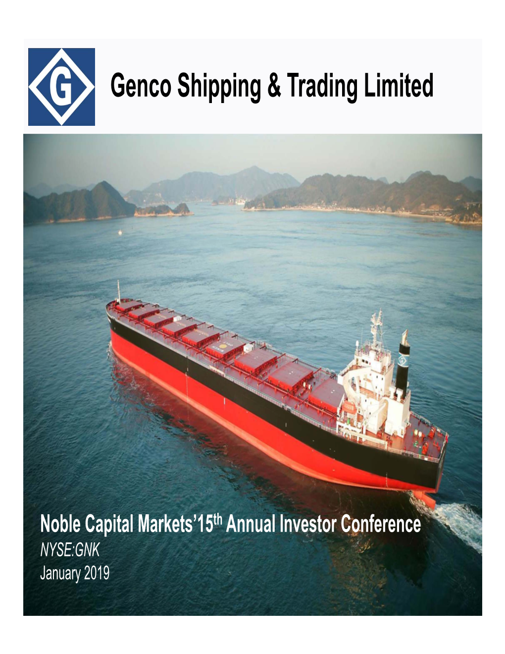 Genco Shipping & Trading Limited