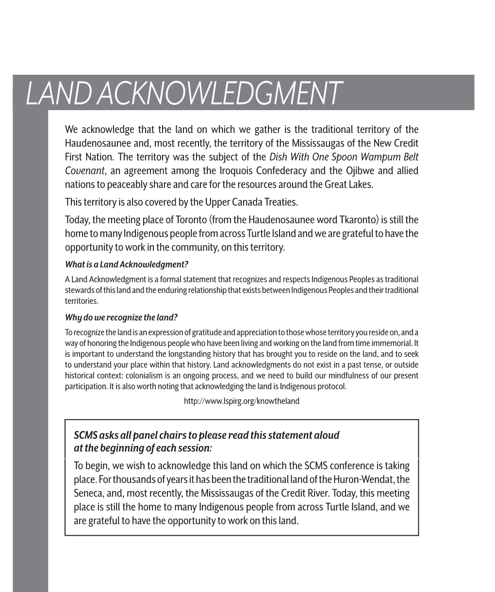 Land Acknowledgment