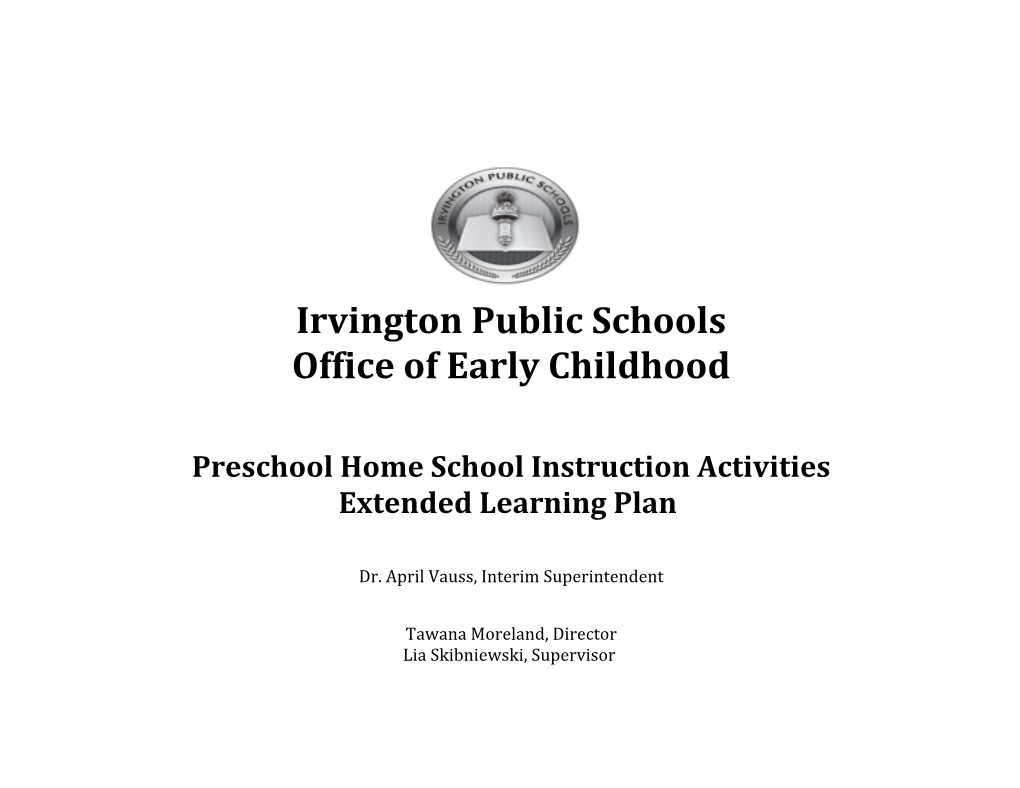 Preschool Homeschool Extension Activities Packet 3