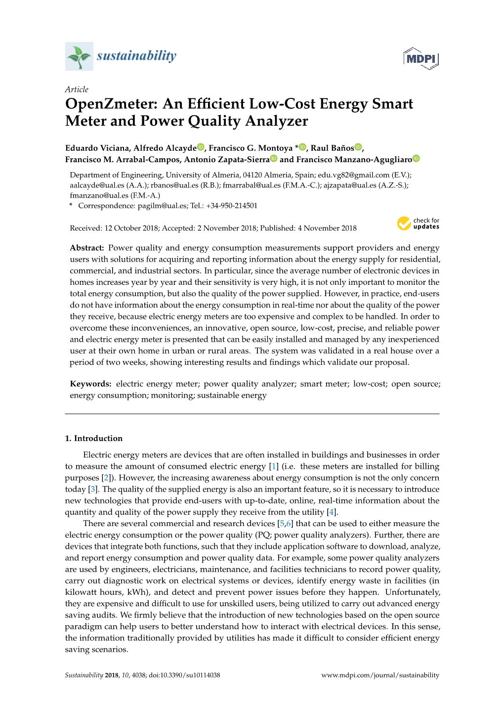 An Efficient Low-Cost Energy Smart Meter and Power Quality Analyzer