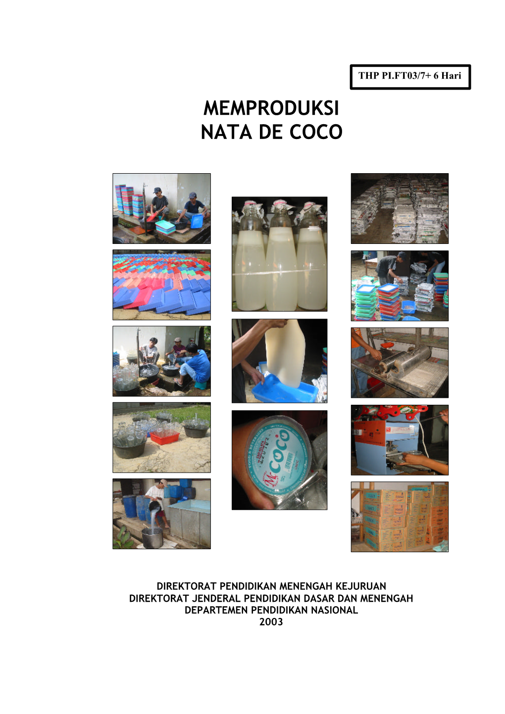 Memproduksi Nata De Coco