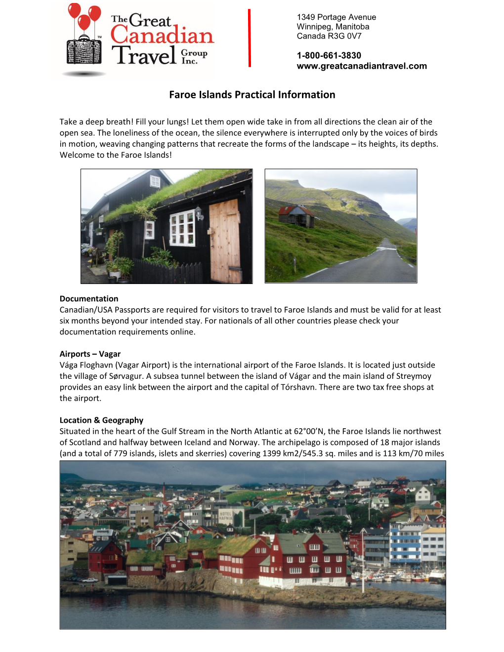 Faroe Islands Practical Information