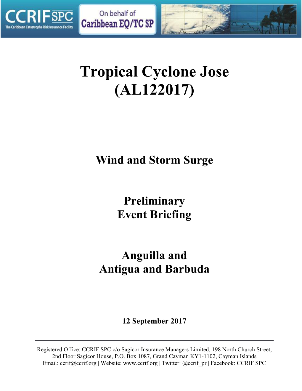 Tropical Cyclone Jose (AL122017)