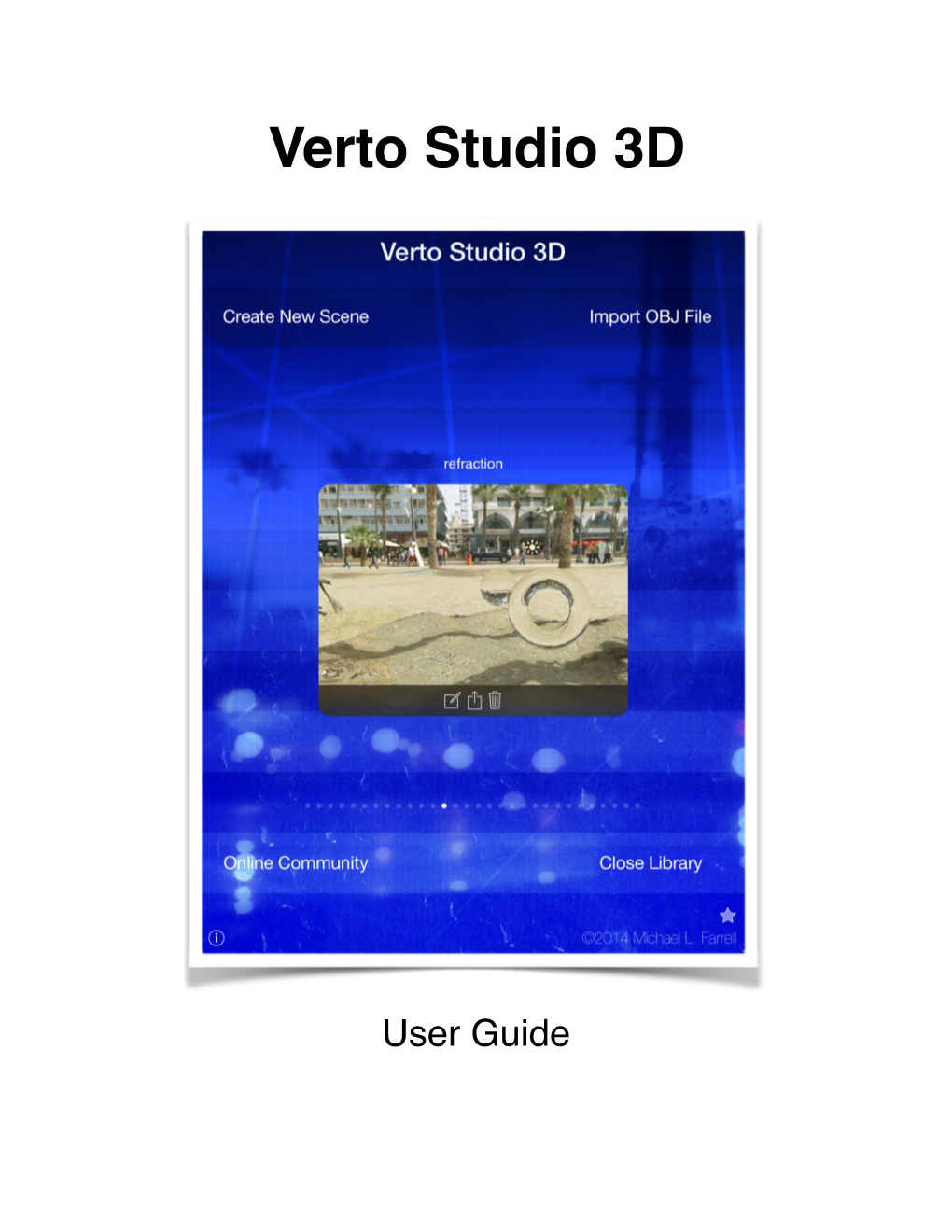 Verto Studio 3D Guide