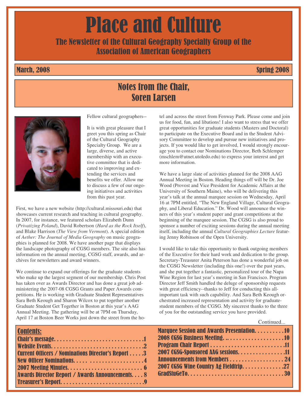 Newsletter 2008