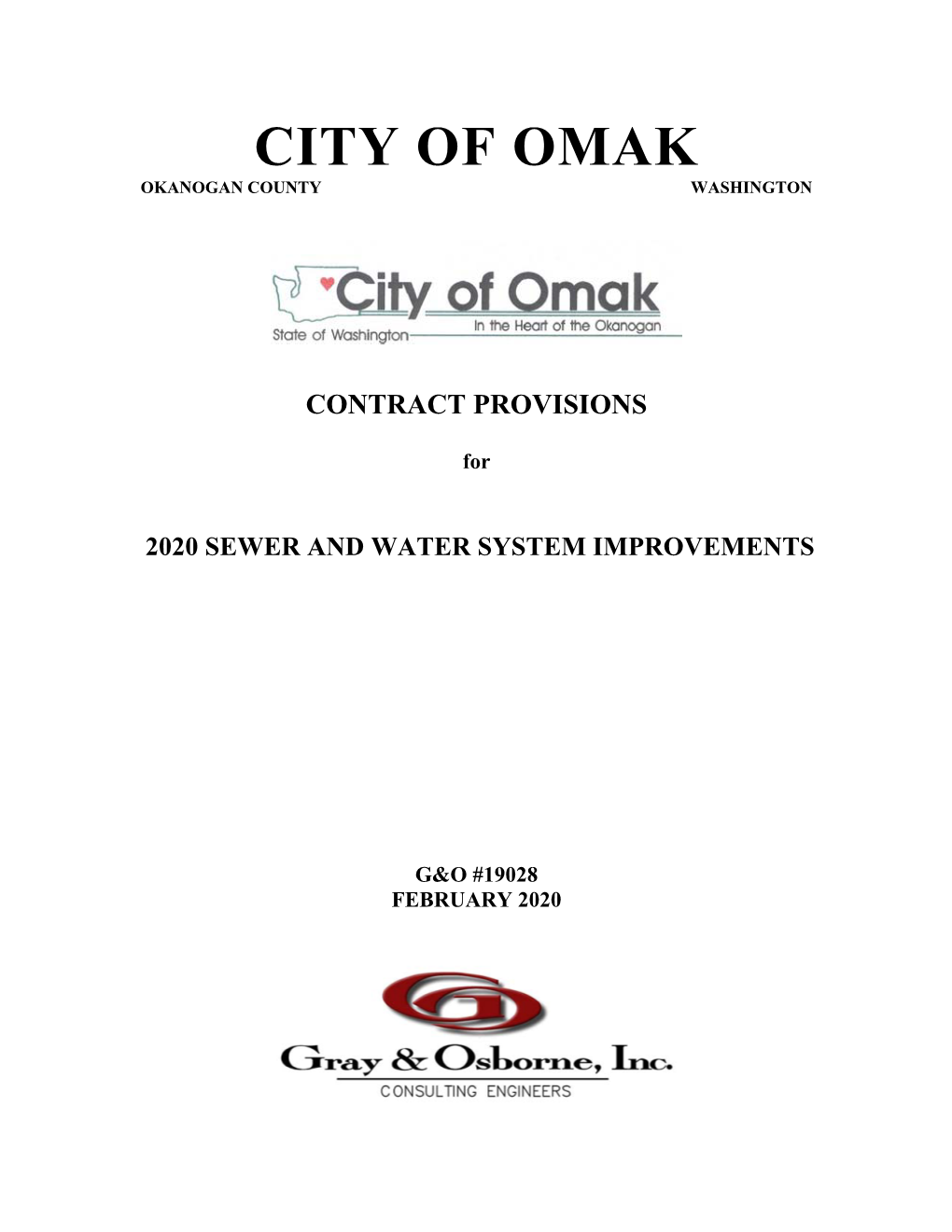 City of Omak Okanogan County Washington