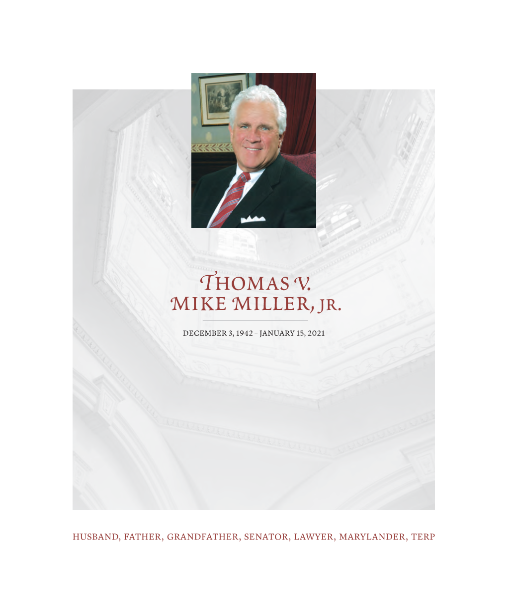 Thomas V. Mike Miller, Jr