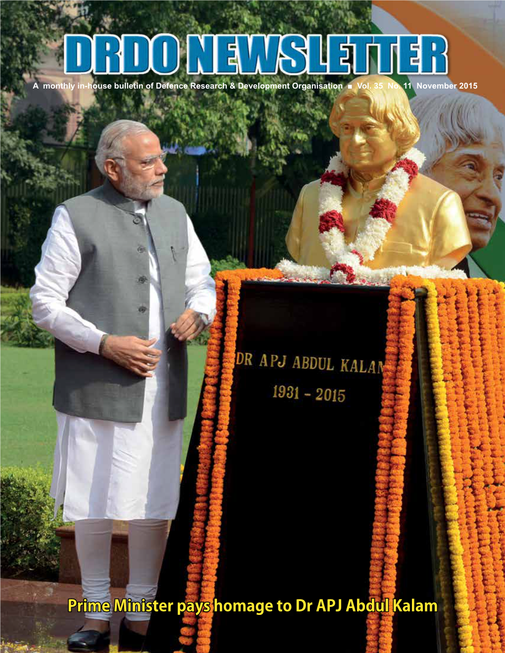 Prime Minister Pays Homage to Dr APJ Abdul Kalam