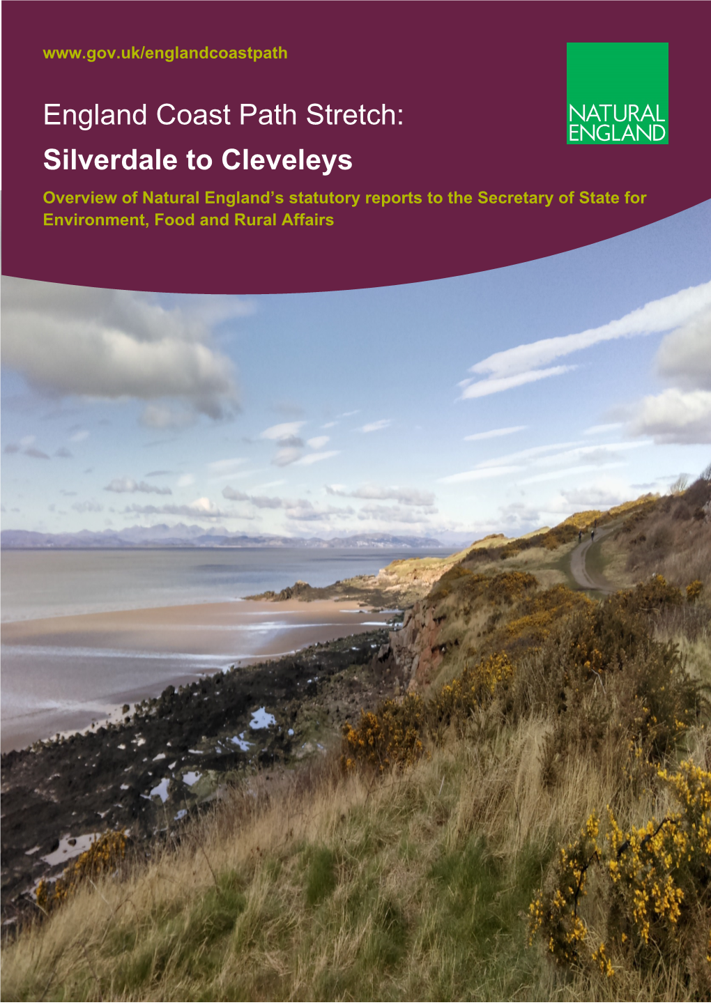 Silverdale to Cleveleys | Overview Map A: Key Map – Silverdale to Cleveleys