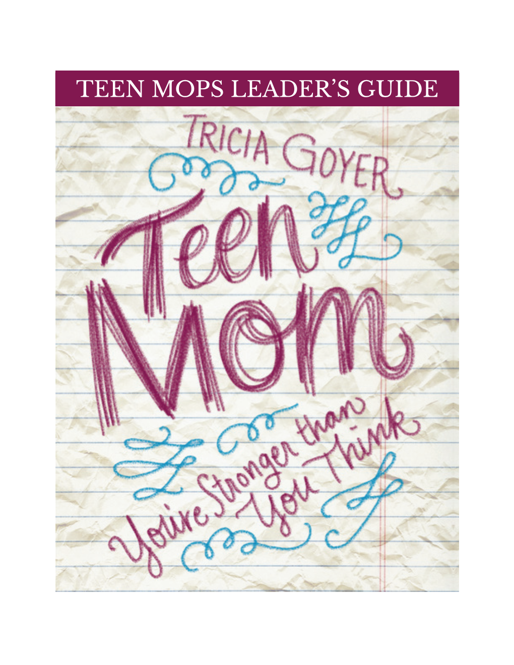 Teen Mops Leader's Guide