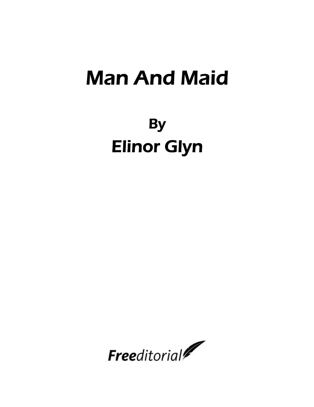 Man and Maid