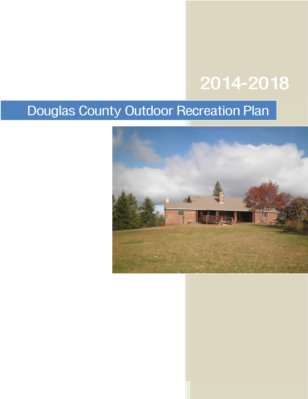 Douglas County Outdoor Recreation Plan 2014-2018