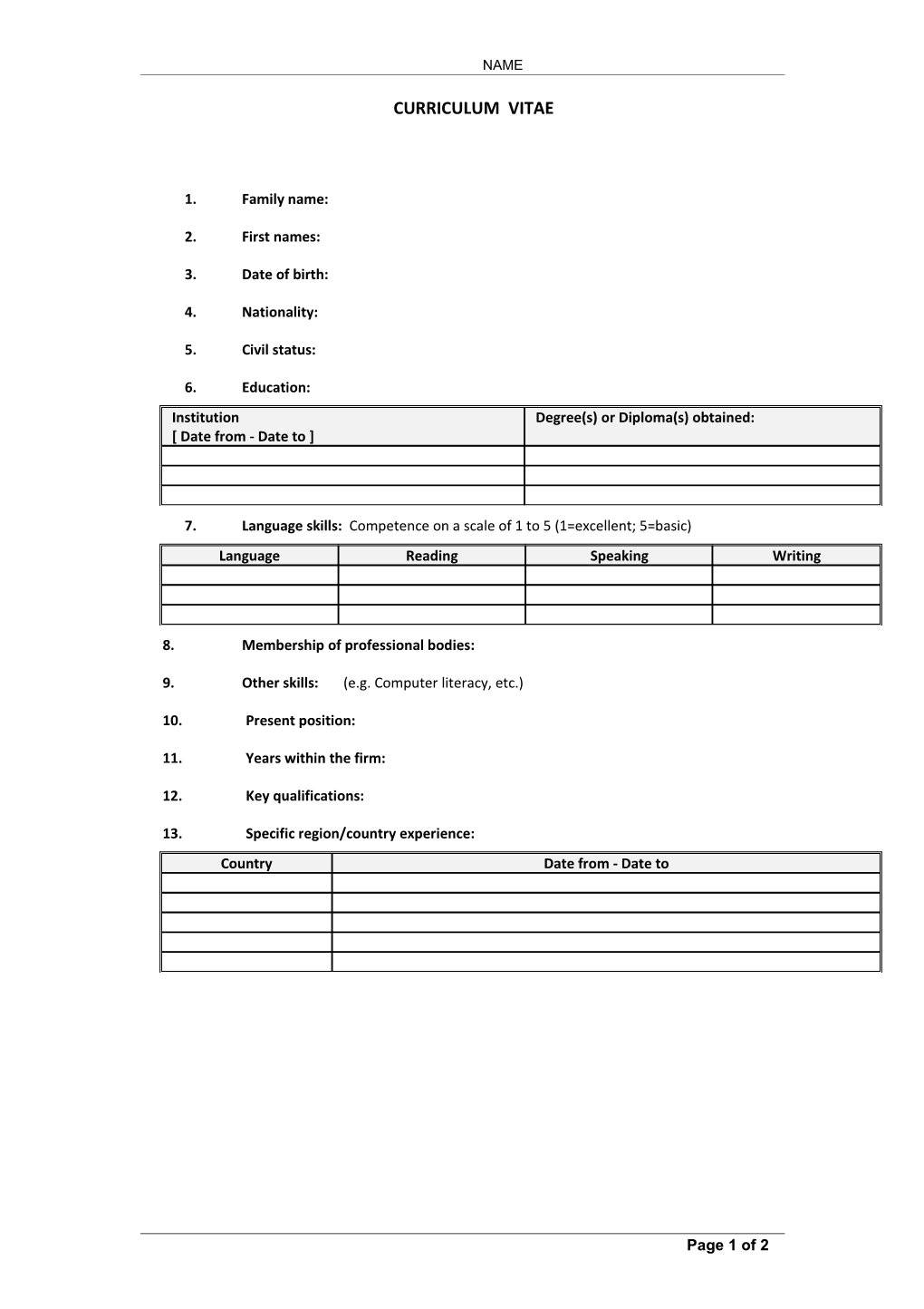 Curriculum Vitae s103