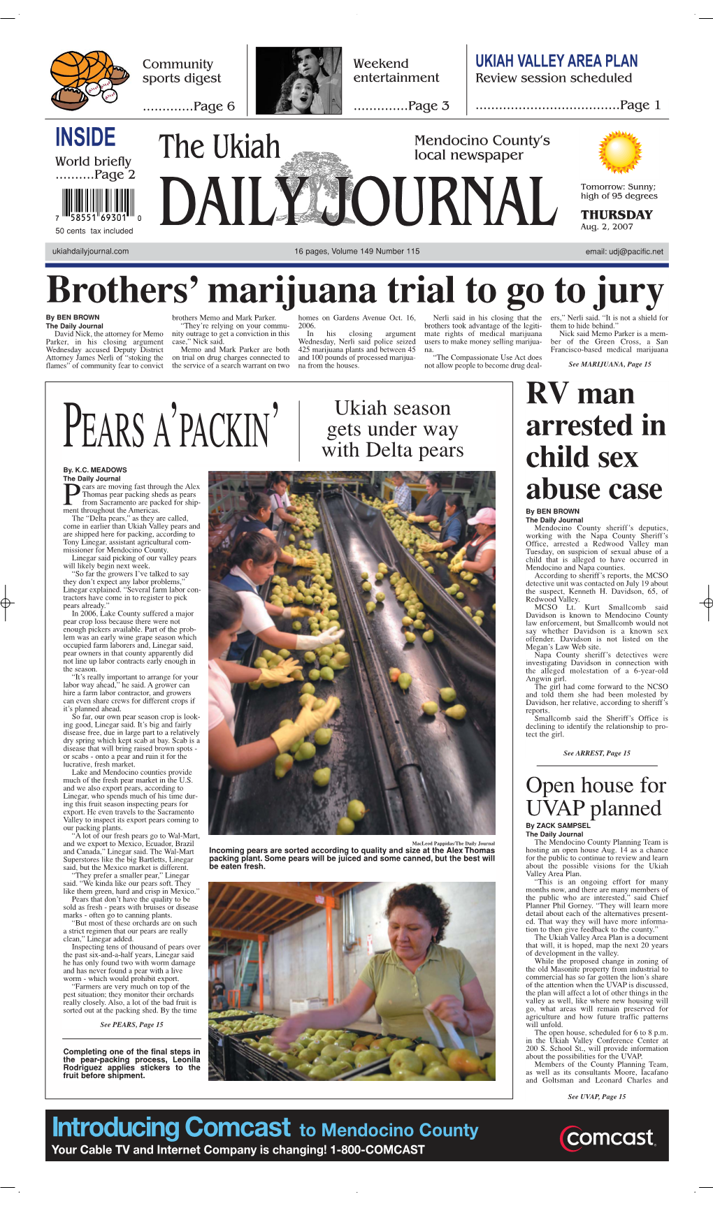 Brothers' Marijuana Trial to Go to Jury