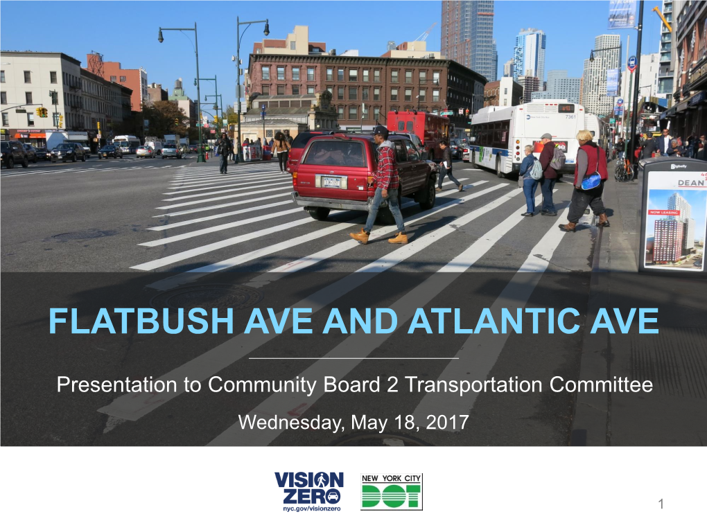 Flatbush Ave and Atlantic Ave