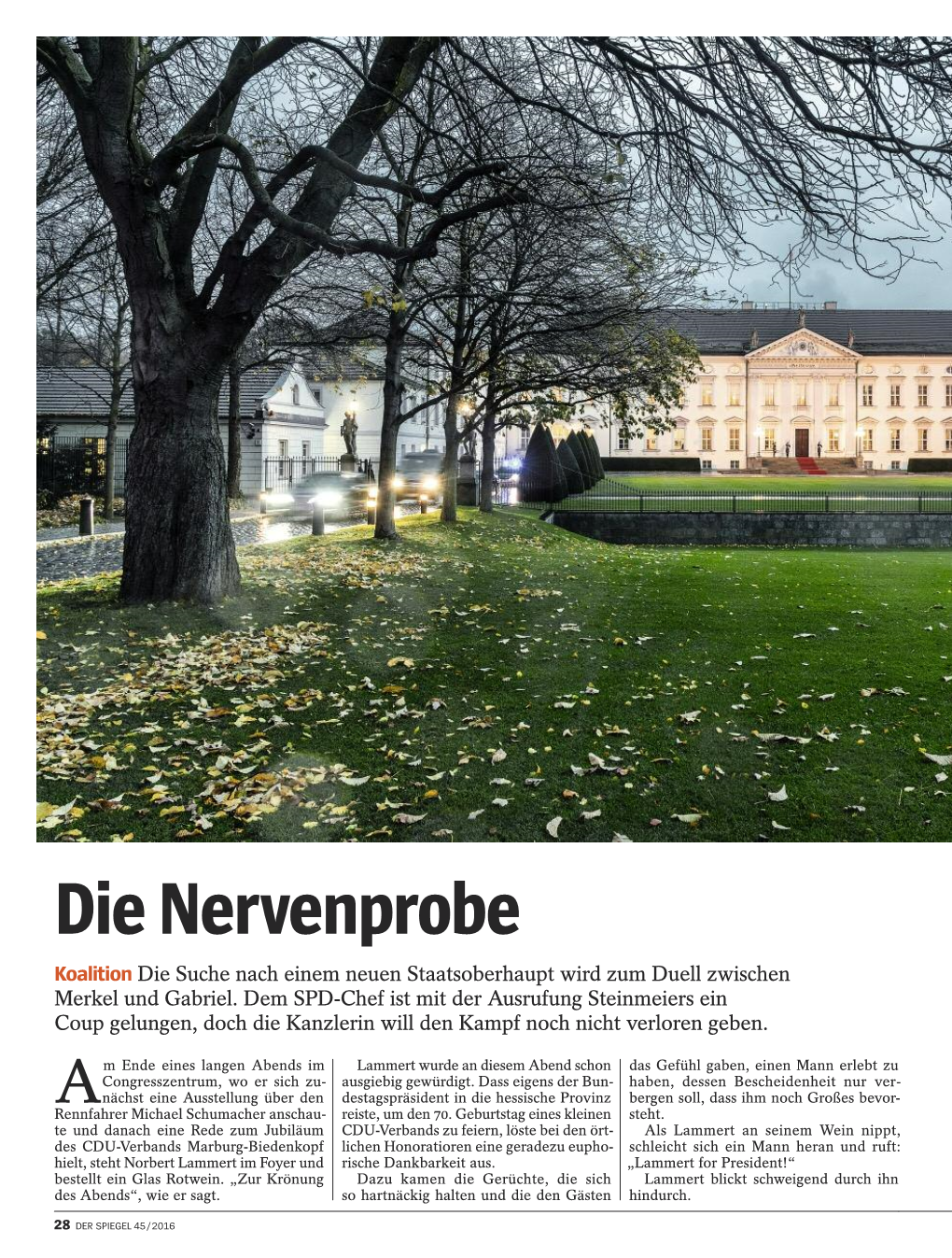 Die Nervenprobe