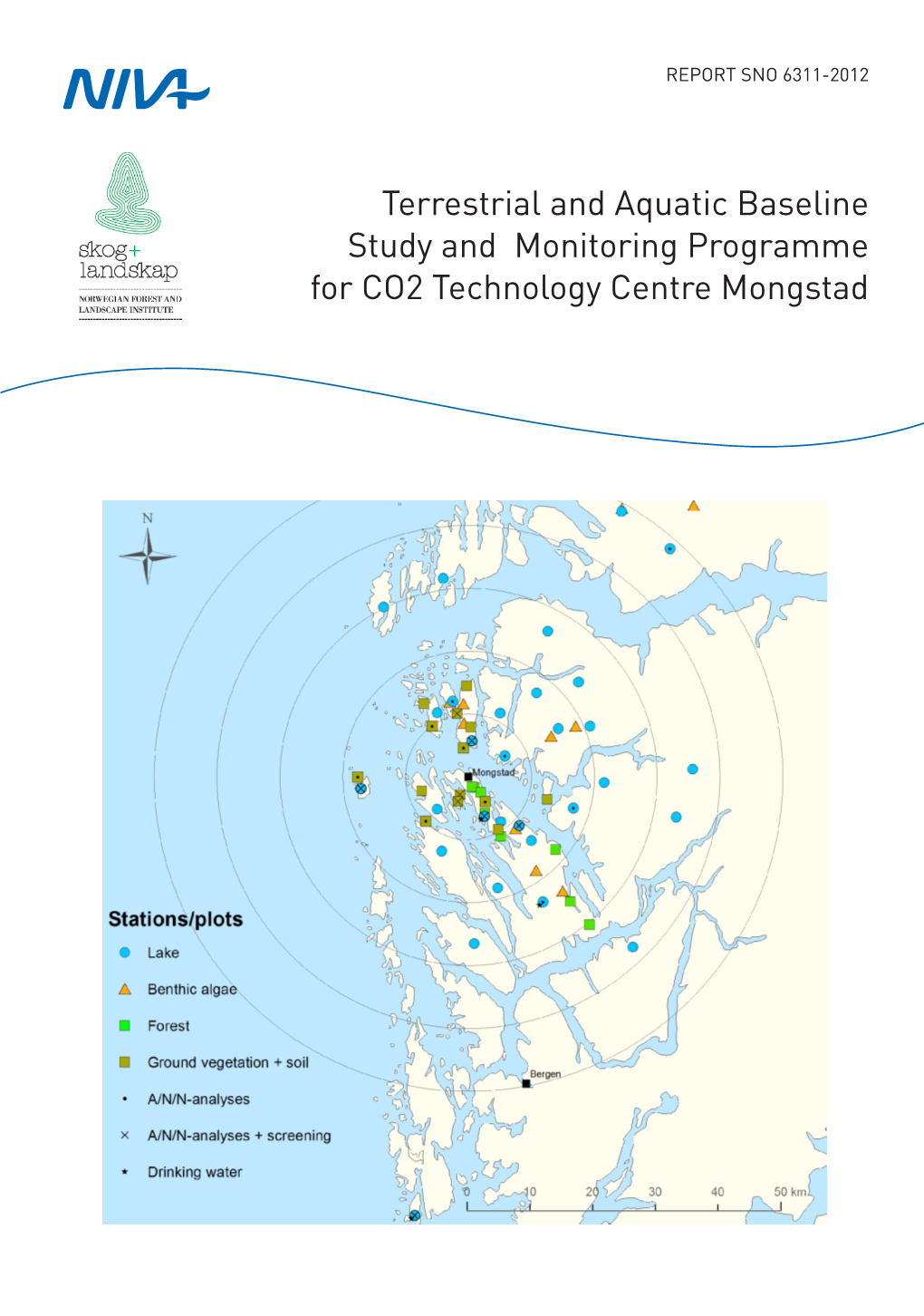 Terrestrial and Aquatic Baseline Study and Monitoring Programme for CO2 Technology Centre Mongstad