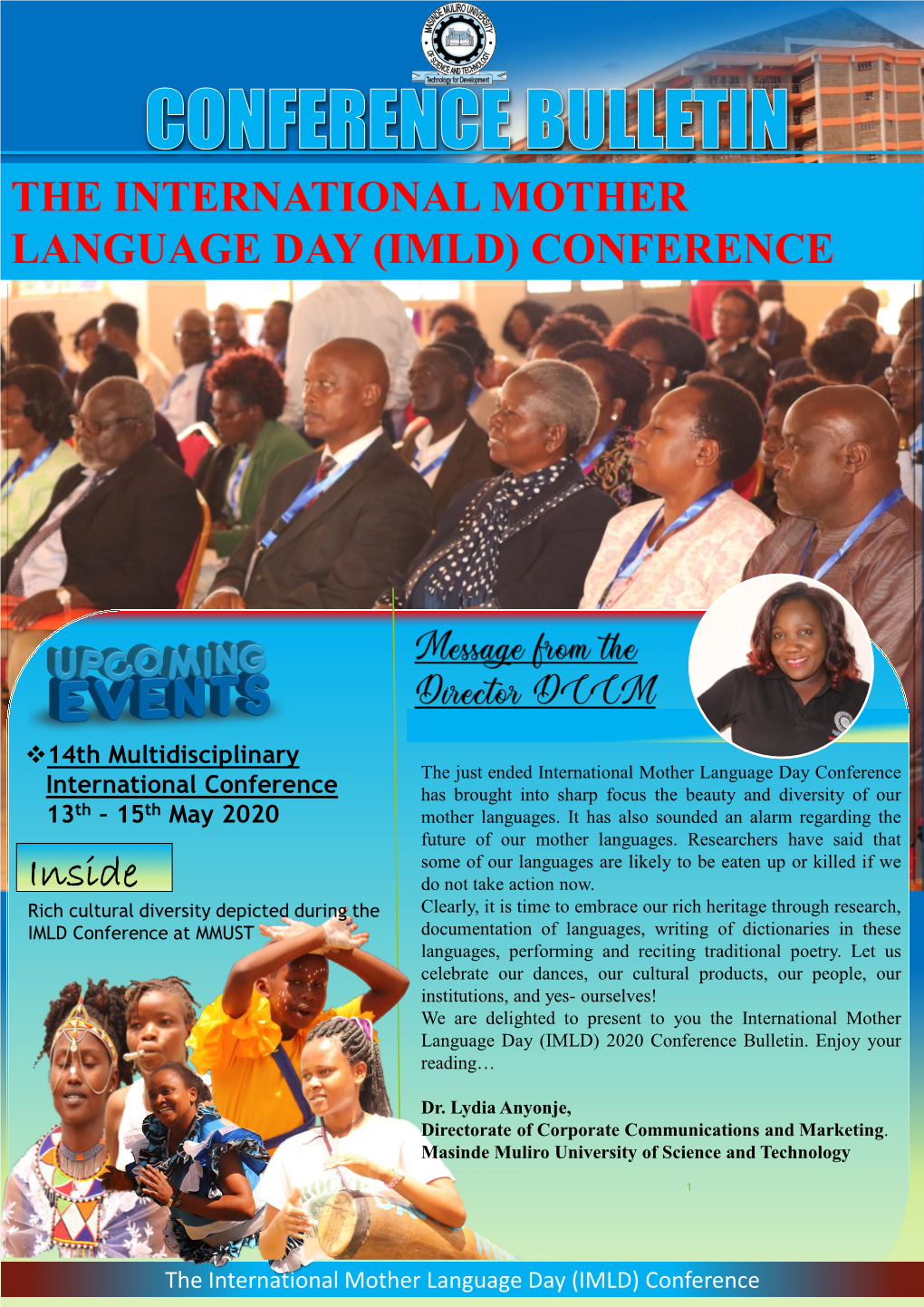 The International Mother Language Day (Imld) Conference