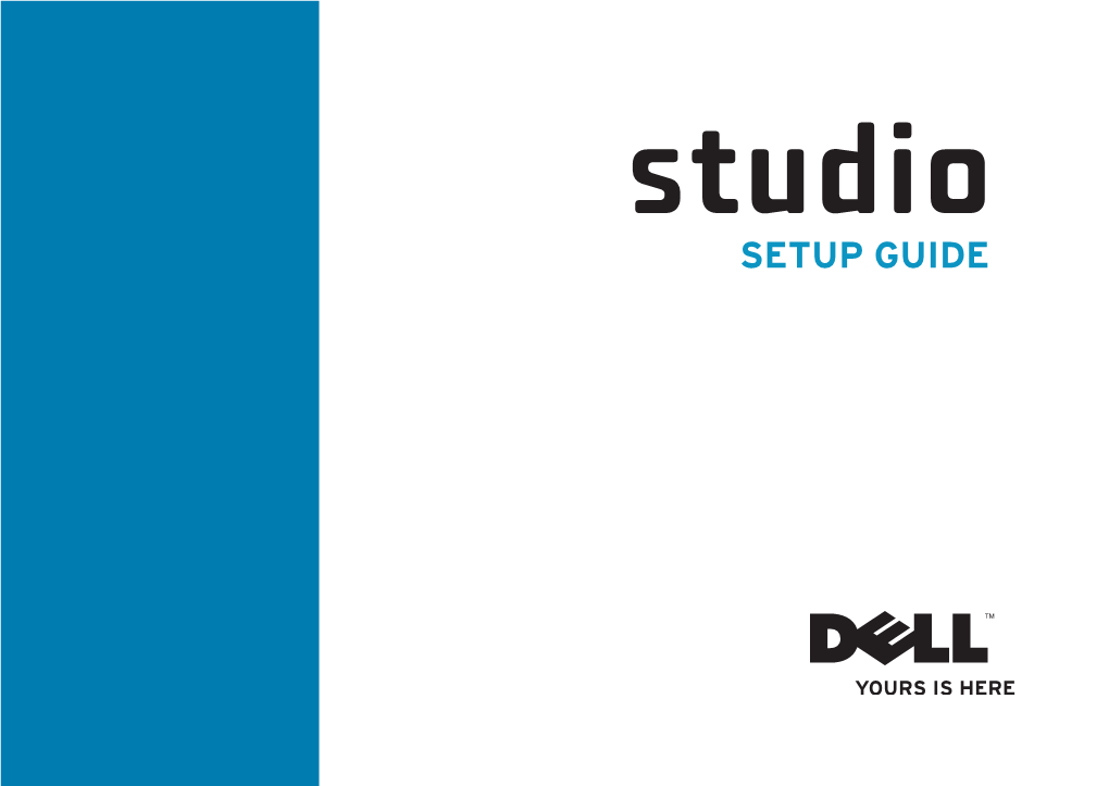 Studio 1737 Setup Guide