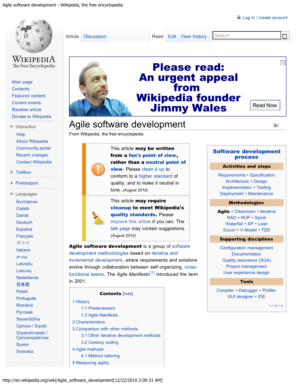 Agile Software Development Wikipedia the Free Encyclopedia.Pdf