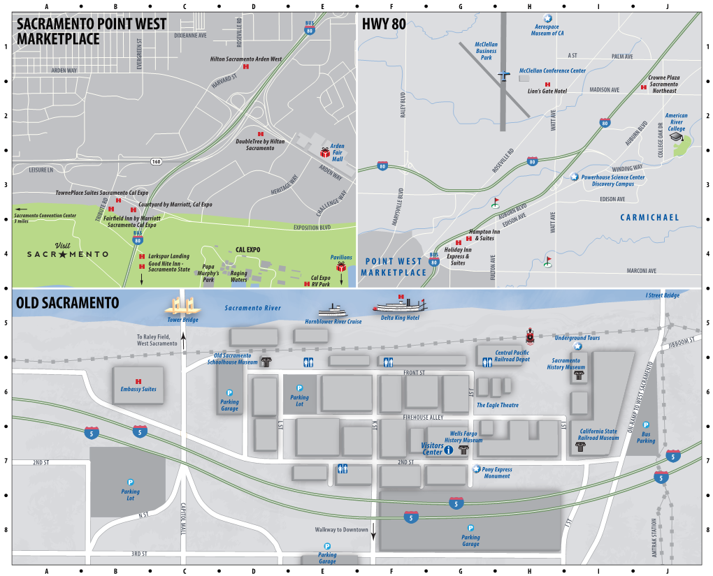 Hwy 80 Old Sacramento Sacramento Point West