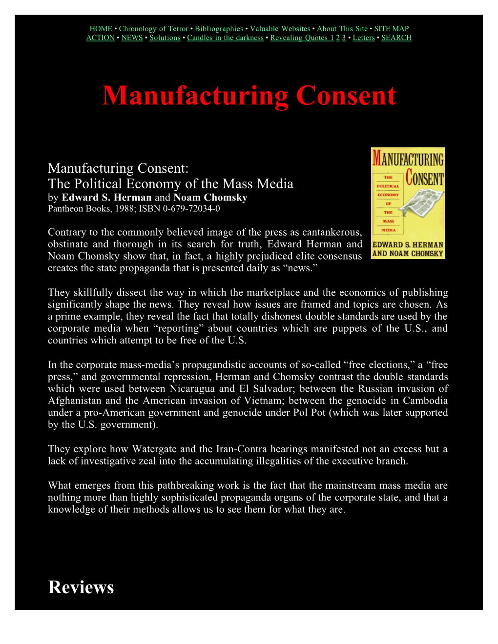 Manufacturing Consent