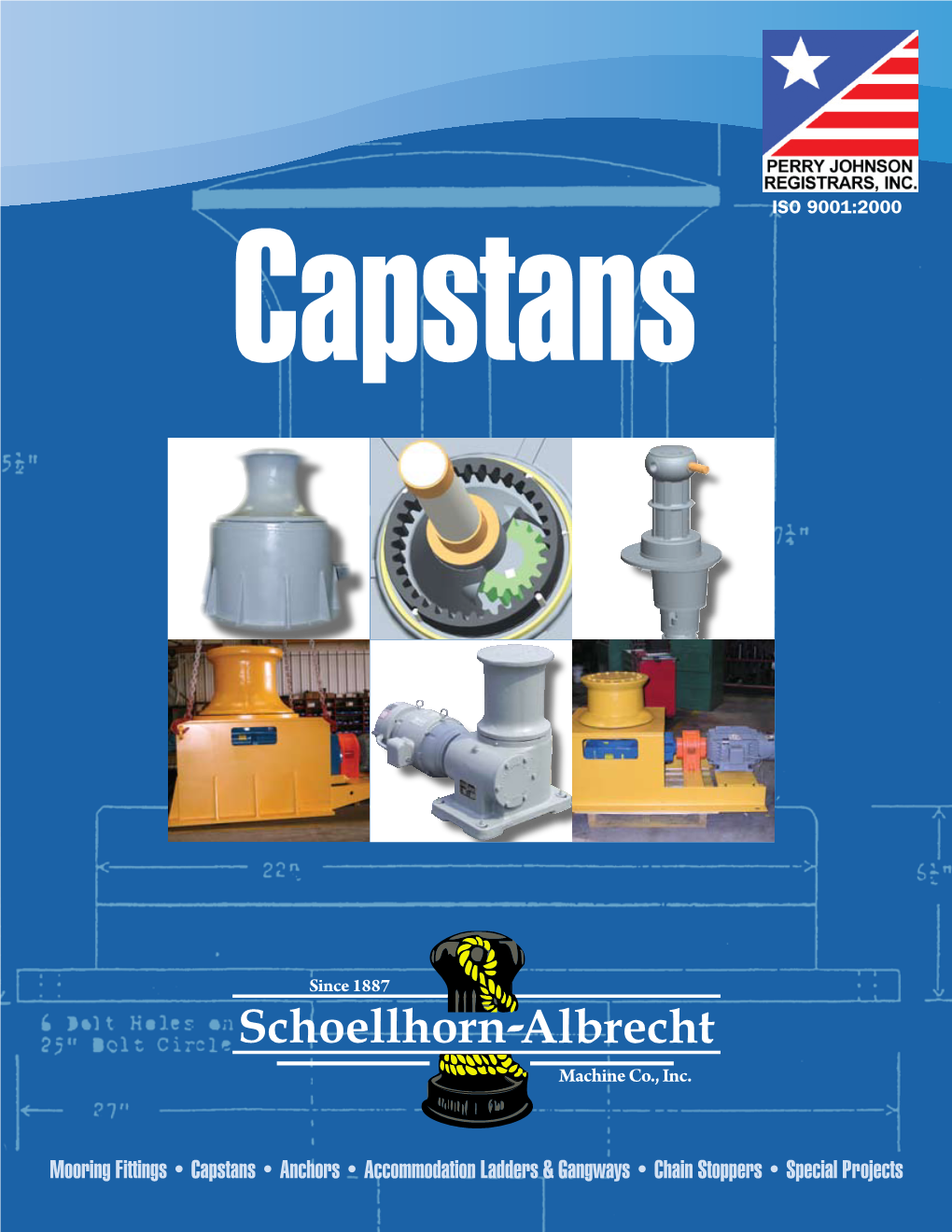 Mooring Fittings • Capstans • Anchors • Accommodation Ladders