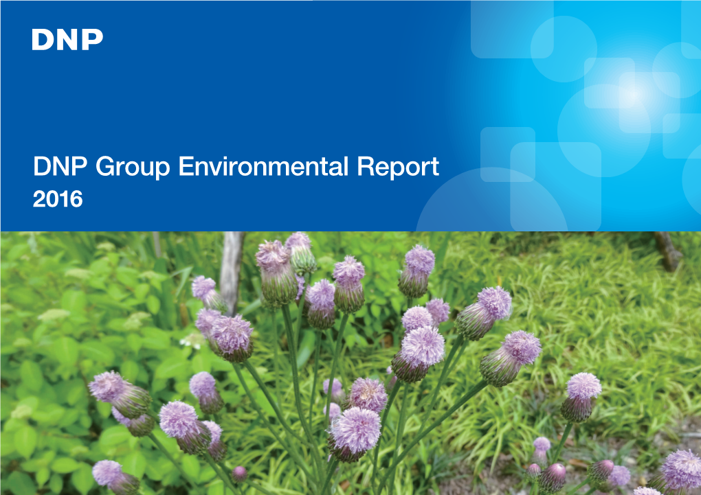 DNP Group Environmental Report 2016 6.38MB