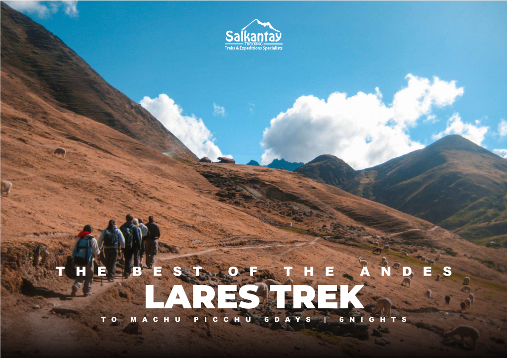 Lares Trek 6 Days.Cdr