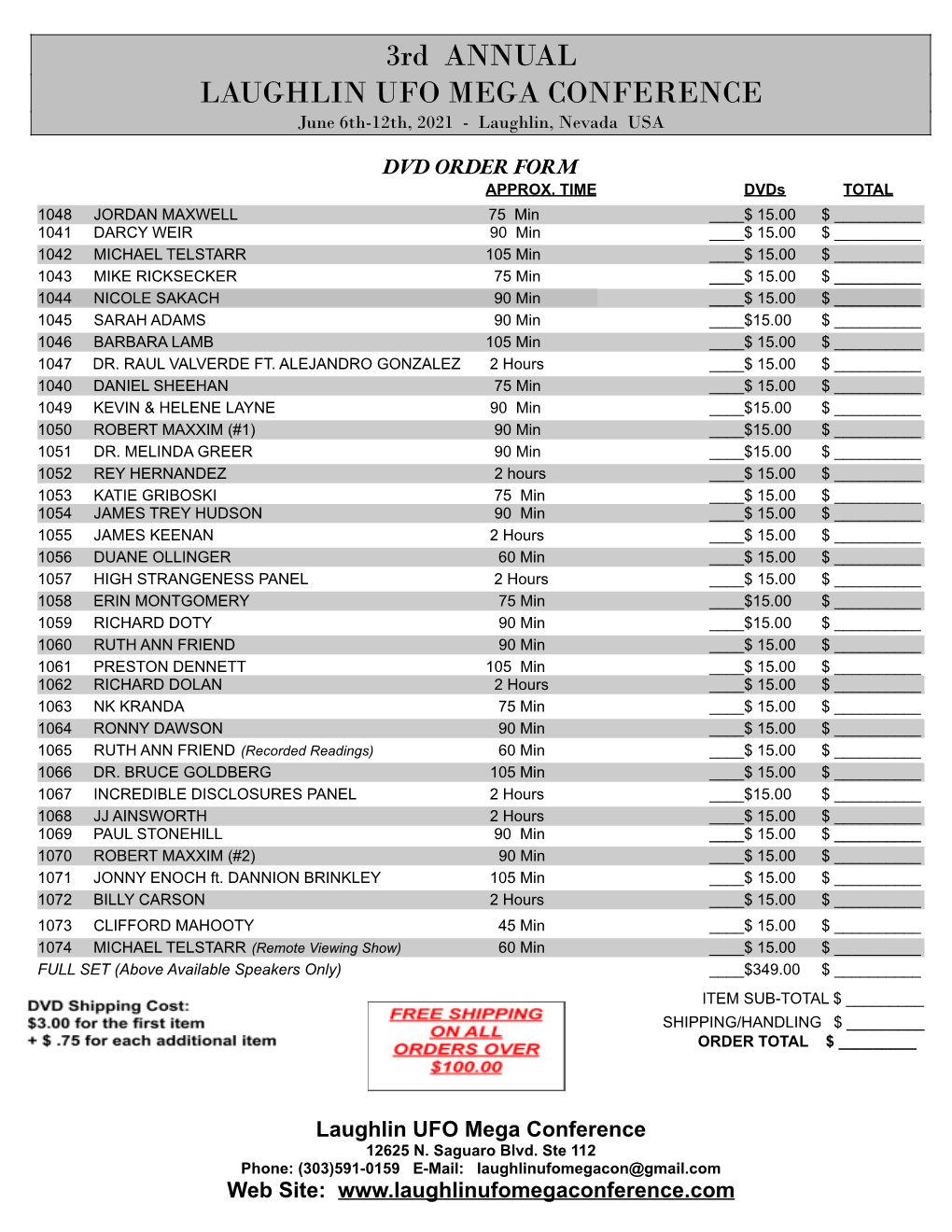 DVD Order Form 2021.Docx