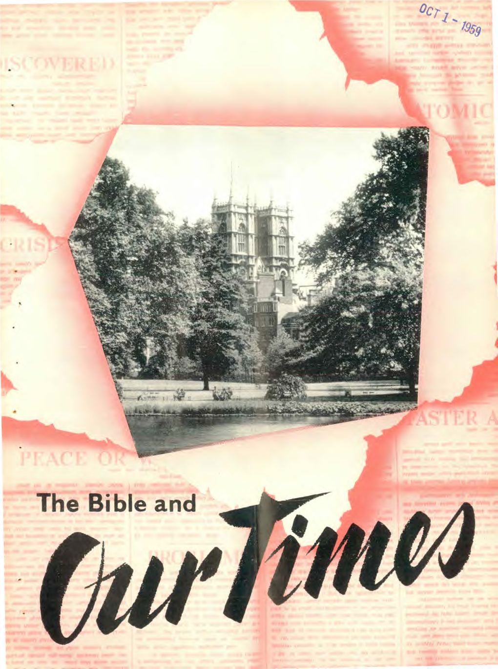The Bible and Our Times for 1959