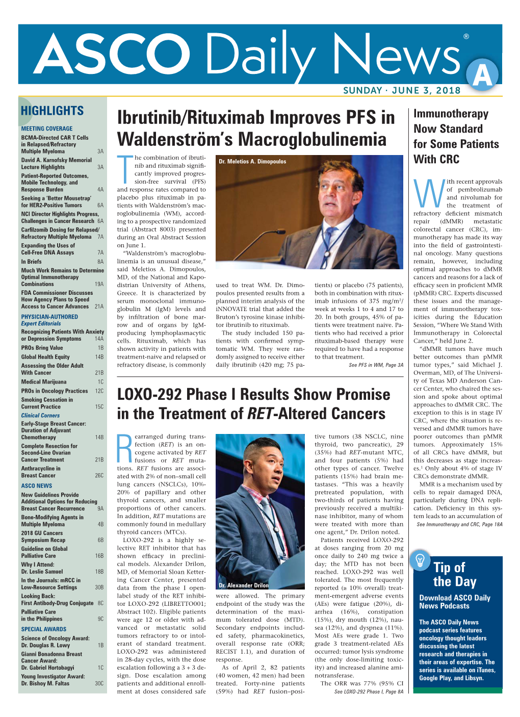 Ibrutinib/Rituximab Improves PFS in Waldenström's Macroglobulinemia