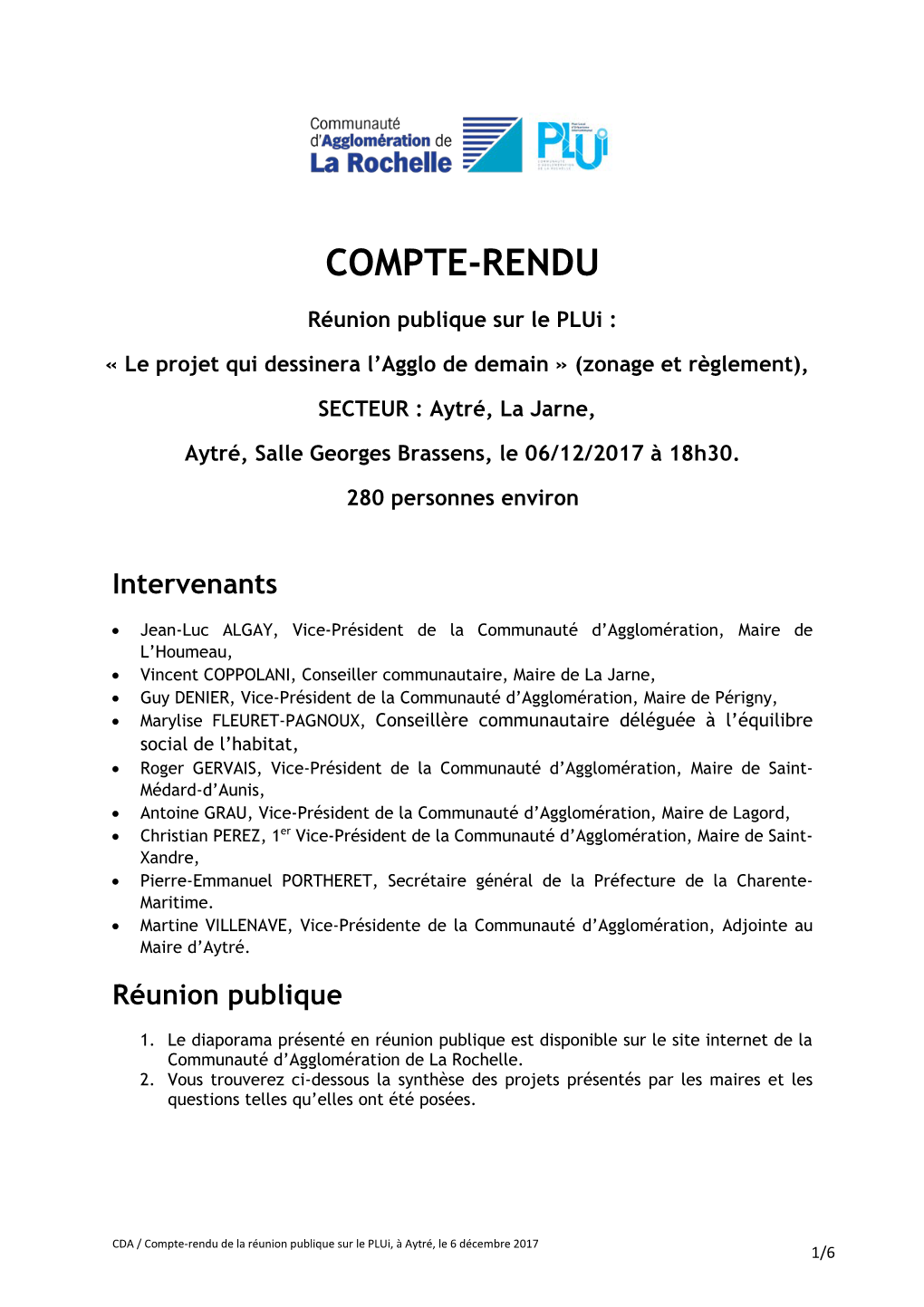 Compte-Rendu