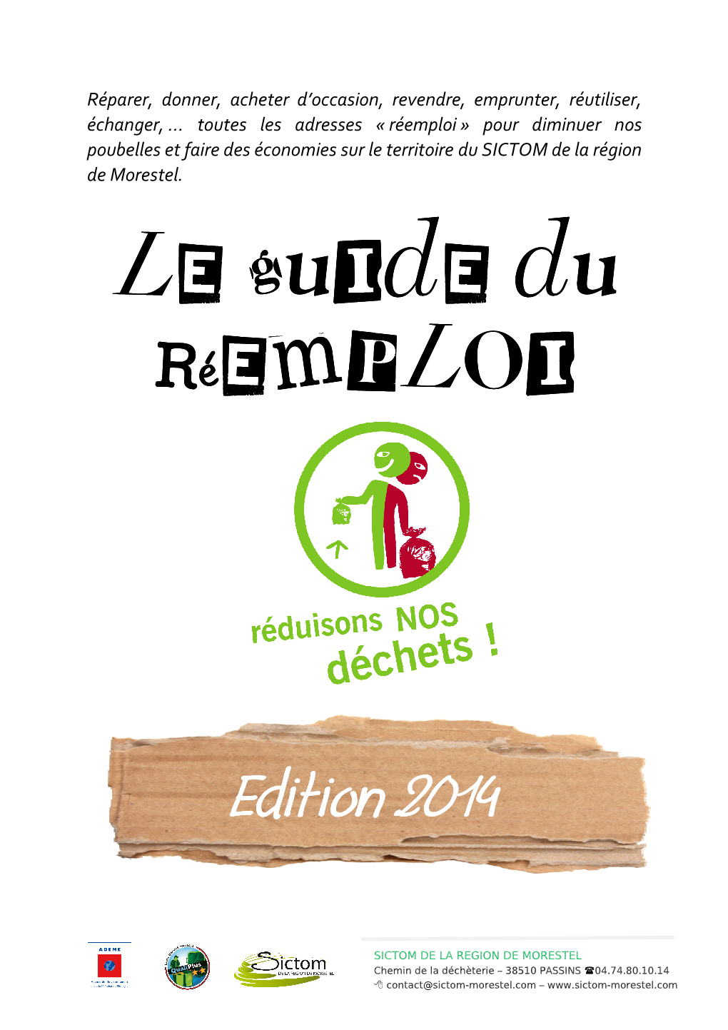 Guide Du Réemploi 2014 SICTOM MORESTEL