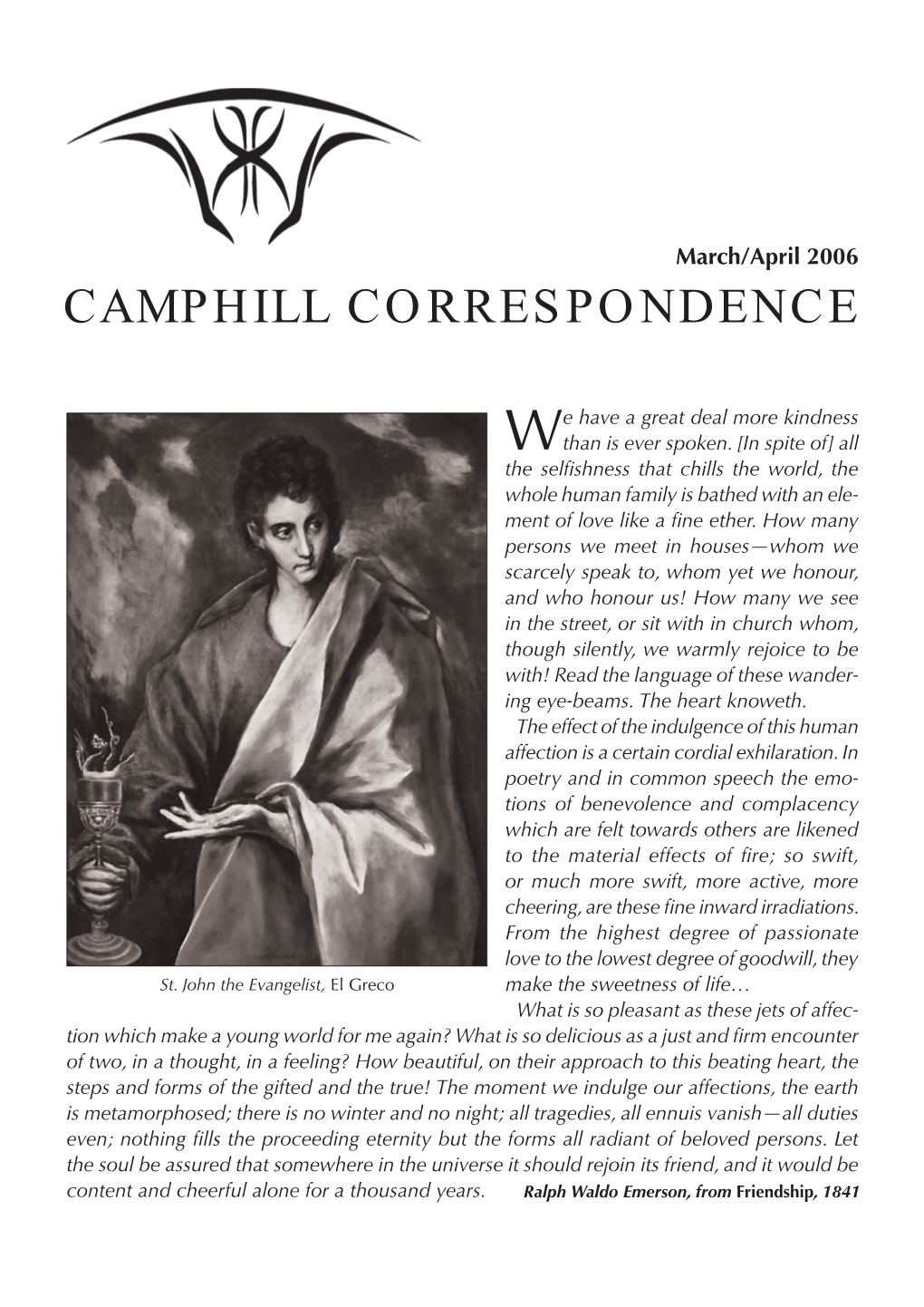 CAMPHILL Correspondence