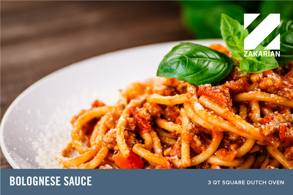 Bolognese Sauce