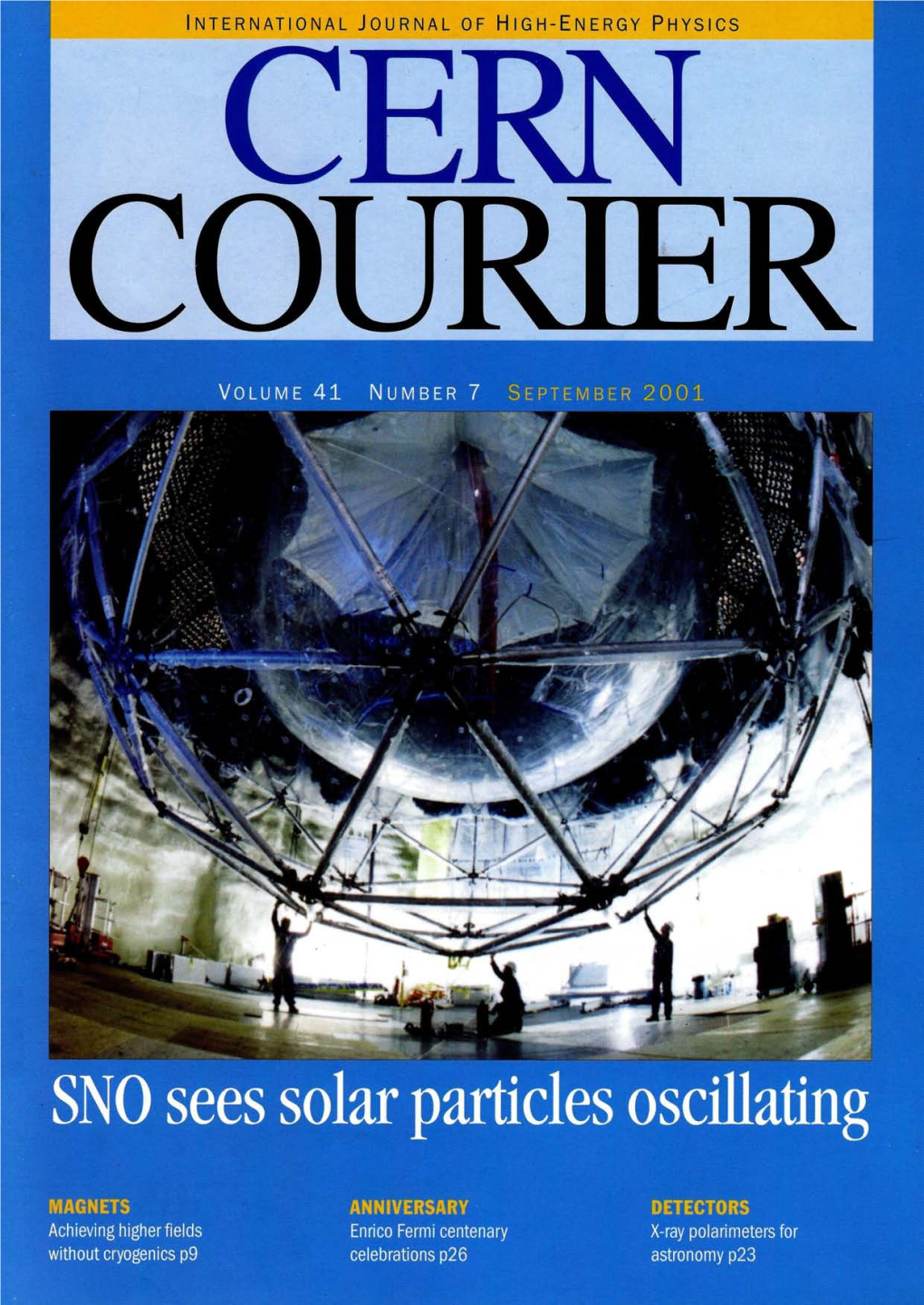 SNO Sees Solar Particles Oscillating