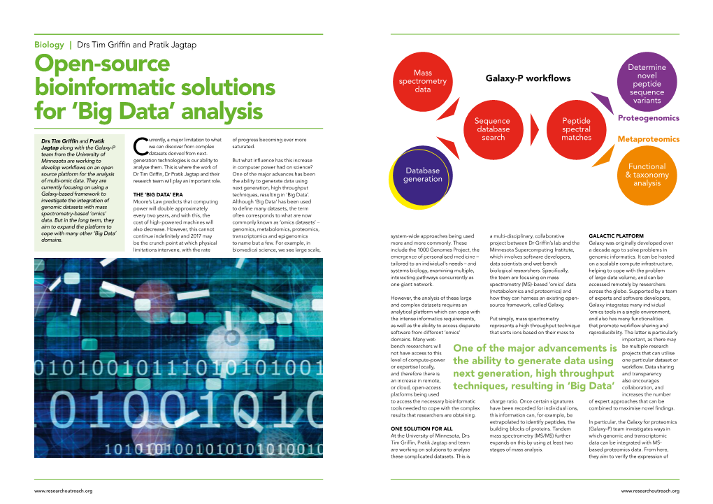 Open-Source Bioinformatic Solutions