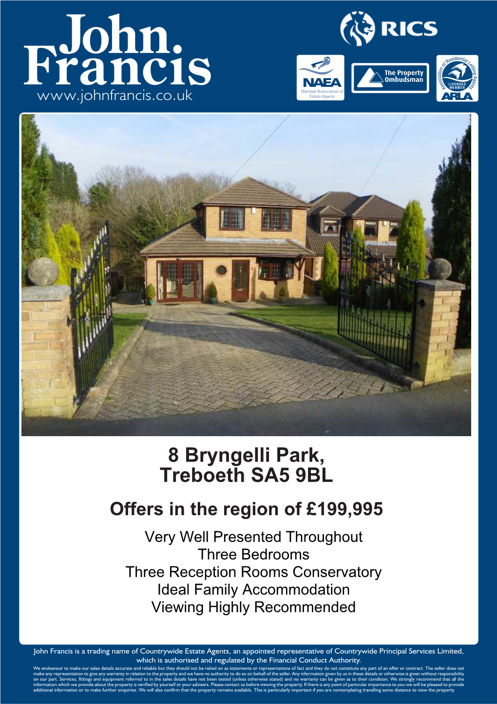 8 Bryngelli Park, Treboeth SA5