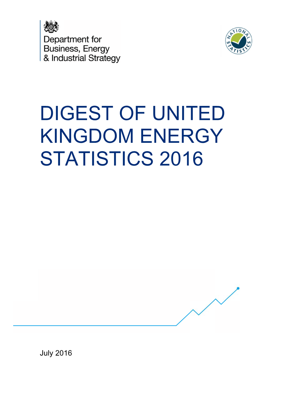 DUKES) Continues a Series Which Commenced with the Ministry of Fuel and Power Statistical Digest for the Years 1948 and 1949, Published in 1950