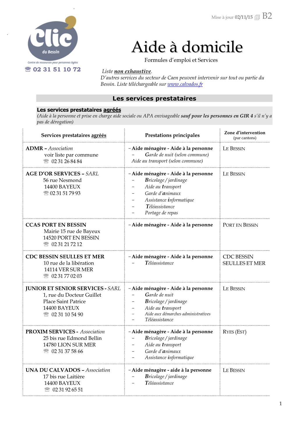 Aide À Domicile V2