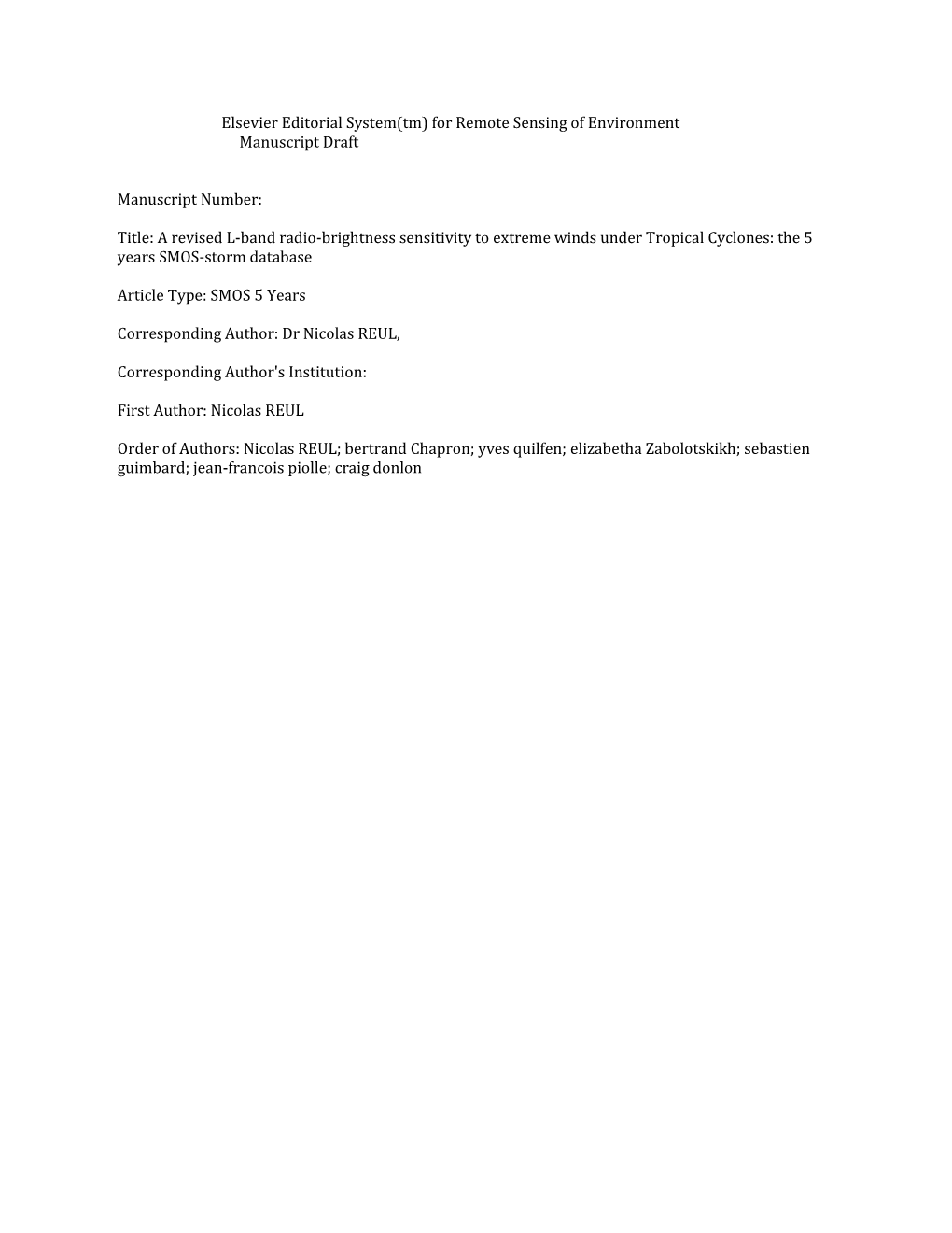 A Revised L-Band Radio-Brightness Sensitivity to Extreme Winds Under Tropical Cyclones: the 5 Years SMOS-Storm Database