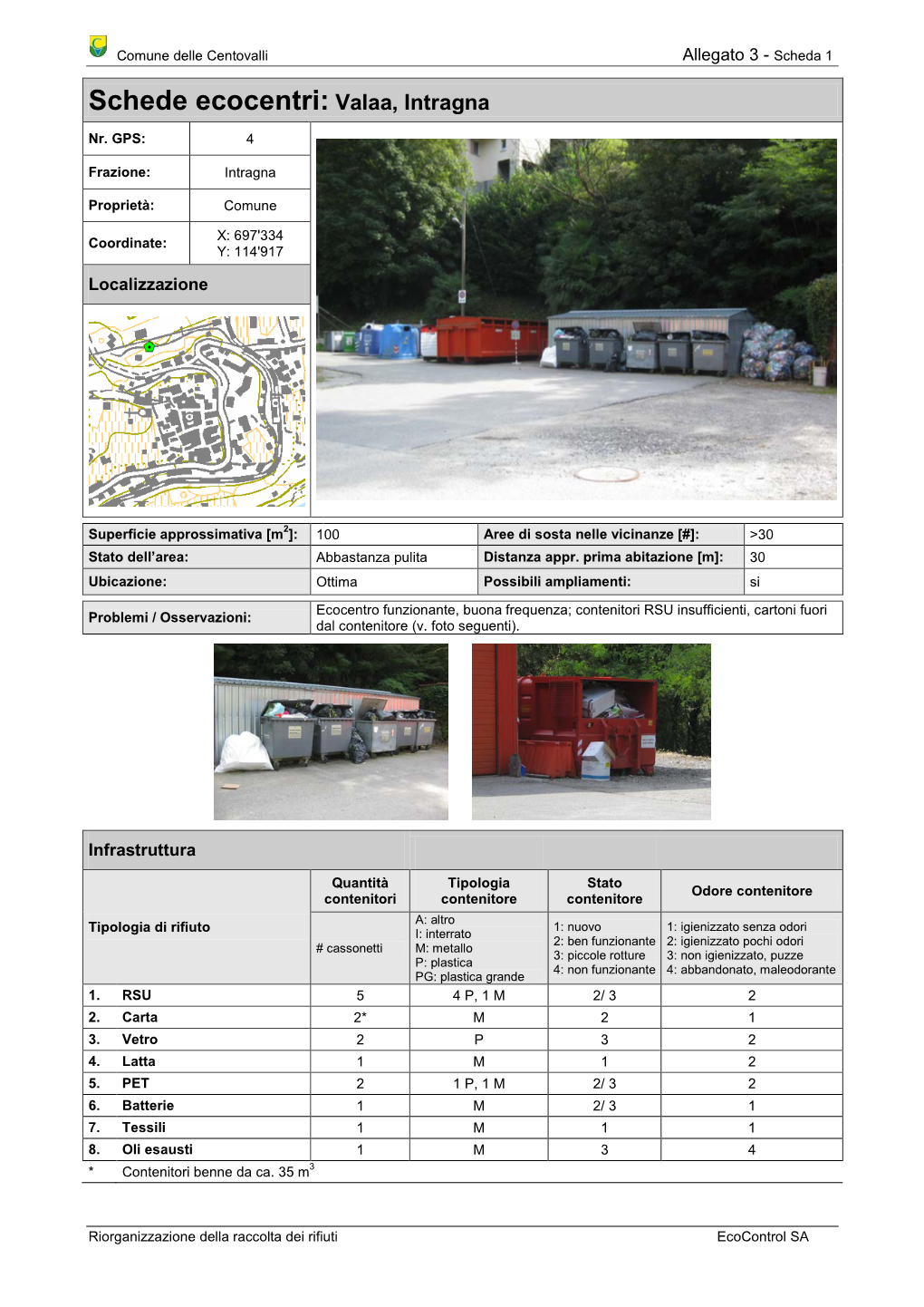 Schede Ecocentri: Valaa, Intragna