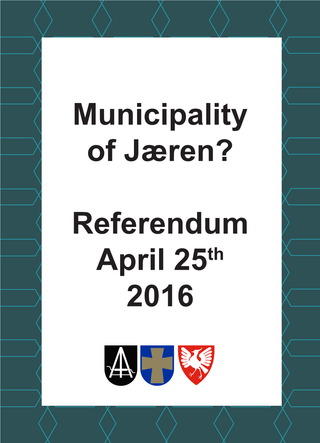 Municipality of Jæren? Referendum April 25Th 2016