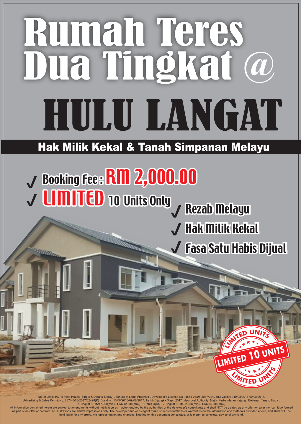 Rumah Teres Hulu Langat- Flyer 11-11-16