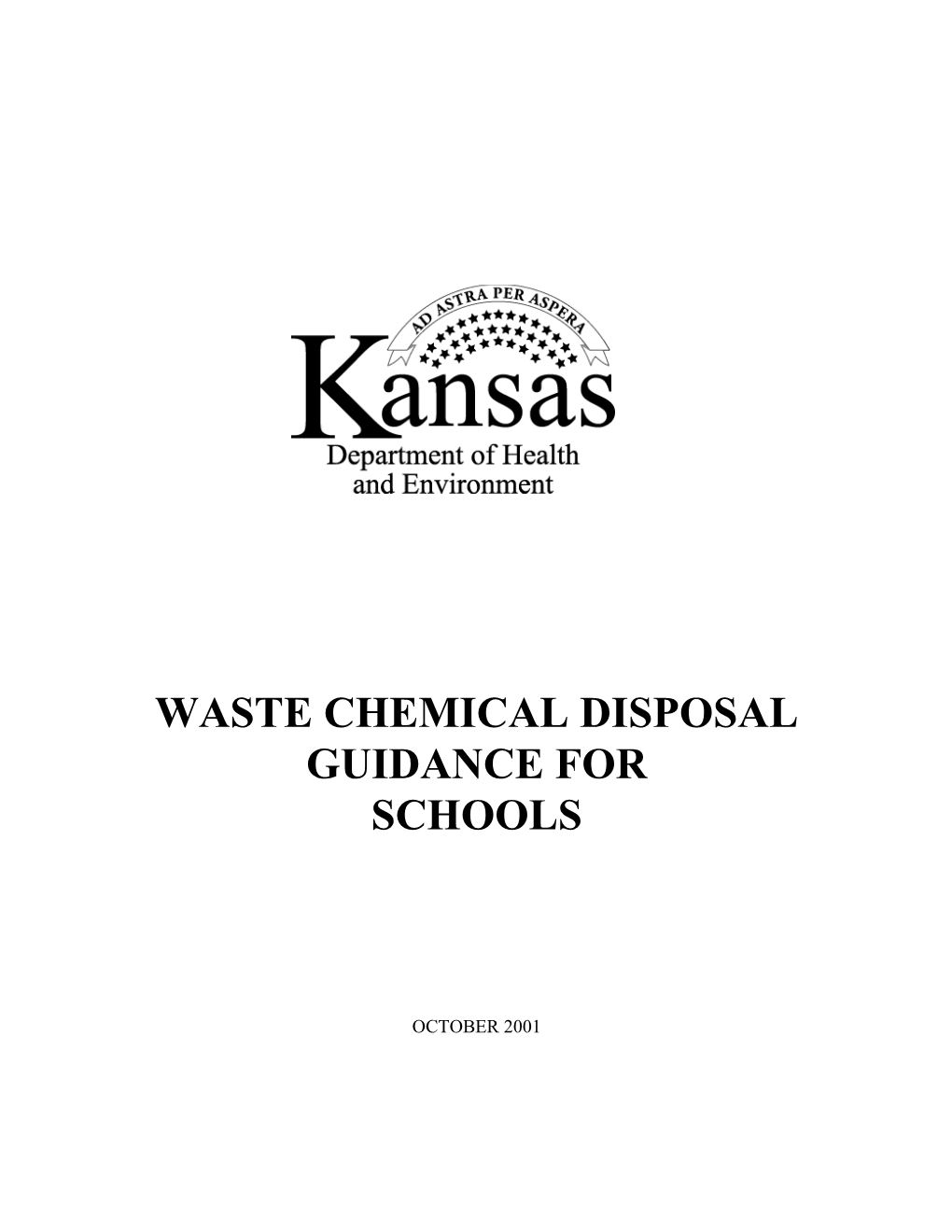 Waste Chemical Disposal Guidance for Schools