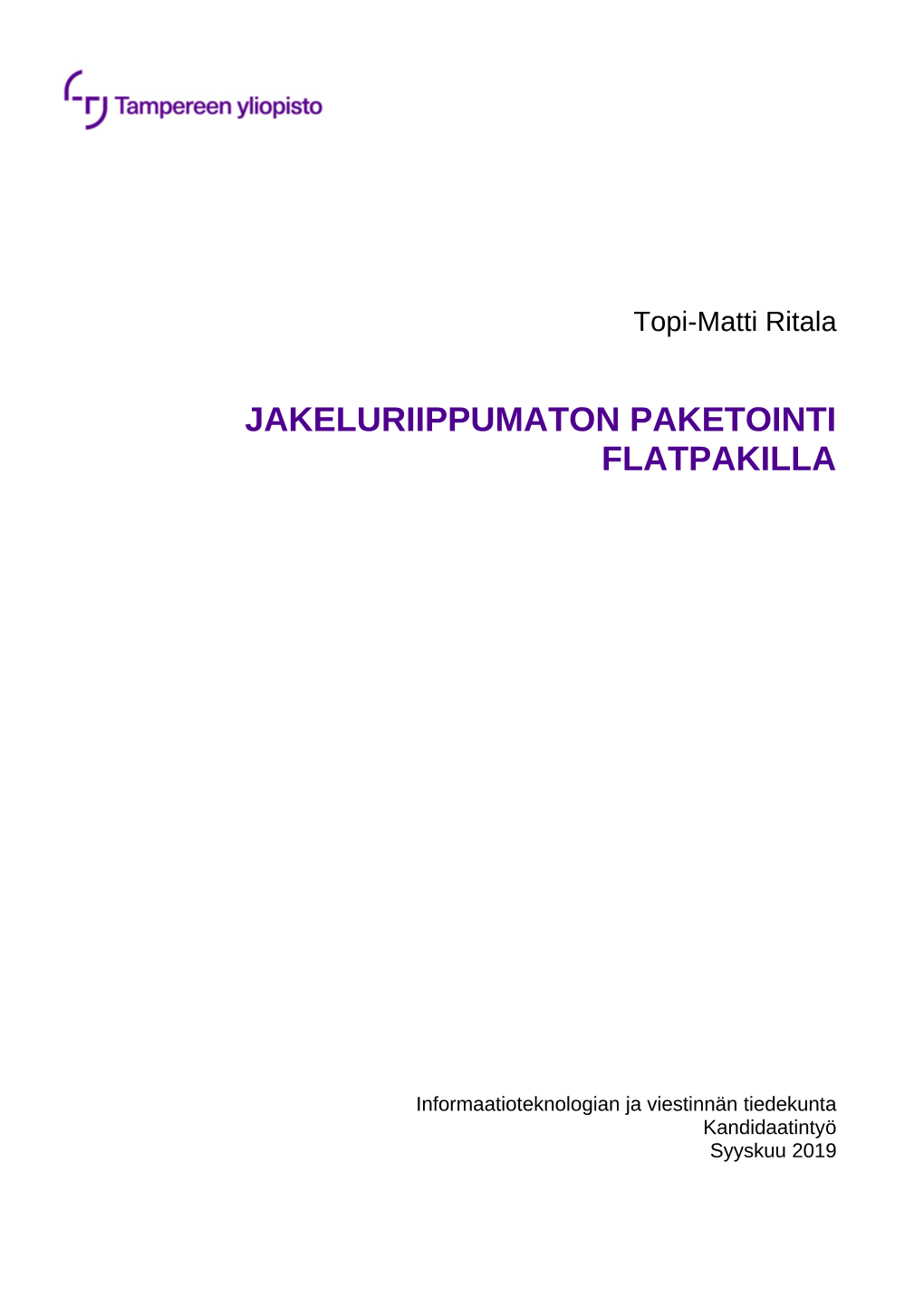 Jakeluriippumaton Paketointi Flatpakilla