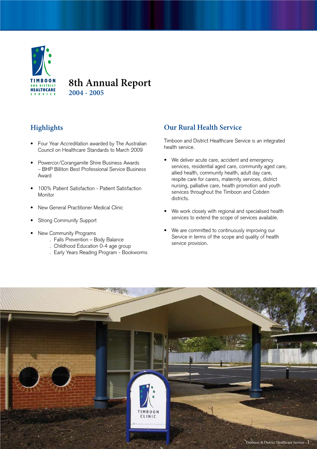 8Th Annual Report 2004 - 2005