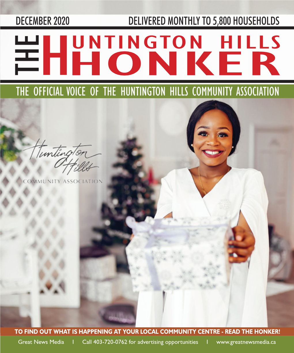 THE OFFICIAL VOICE of the HUNTINGTON HILLS COMMUNITY ASSOCIATION Cambridge Manor